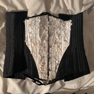 Timeless Trends Tuxedo Waist Cincher/Corset